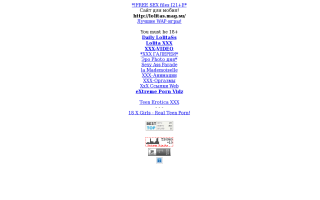 Скриншот сайта lolitas.mag.su