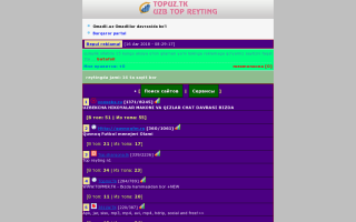 Скриншот сайта topuz.tk