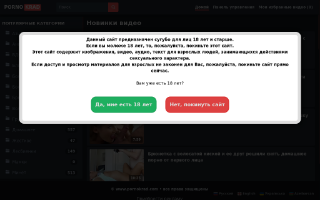 Скриншот сайта www.pornokrad.com